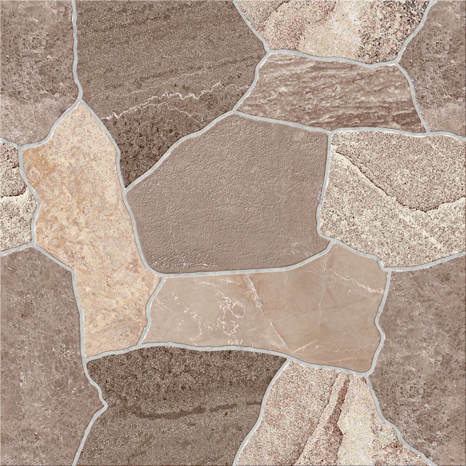 ASIA TILE 40X40 OSLO BROWN